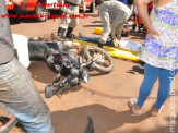 Maracaju: Motoboy menor de idade colidi com caminhão baú na Vila Juquita