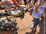Maracaju: Motoboy menor de idade colidi com caminhão baú na Vila Juquita