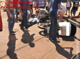 Maracaju: Motoboy menor de idade colidi com caminhão baú na Vila Juquita