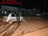 Maracaju: Colisão envolvendo dois veículos na Av. Marechal Deodoro da Fonseca deixa sete vítimas