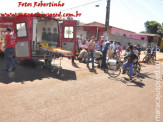 Maracaju: Motoboy menor de idade colidi com caminhão baú na Vila Juquita