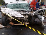 Jardim: Colisão entre caminhonete Hilux e veículo Renault na BR-060, resulta em vítima fatal