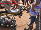 Maracaju: Motoboy menor de idade colidi com caminhão baú na Vila Juquita