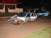 Maracaju: Colisão envolvendo dois veículos na Av. Marechal Deodoro da Fonseca deixa sete vítimas