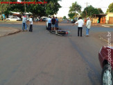 Acidente na Av. Marechal Floriano Peixoto envolve Strada e motocicleta (assista)