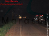 Maracaju: Trator abandonado em meio a pista da MS-162 ocasiona acidente de colisão