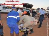 Bombeiros de Maracaju atendem acidente de colisão frontal entre veículos próximo a Usina Tonon no Distrito Vista Alegre