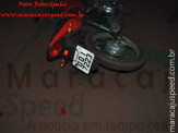 Maracaju: Motociclista tem joelho esfacelado após colidir com veículo estacionado