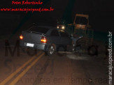 Maracaju: Trator abandonado em meio a pista da MS-162 ocasiona acidente de colisão