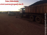 Bombeiros de Maracaju atendem acidente de colisão frontal entre veículos próximo a Usina Tonon no Distrito Vista Alegre