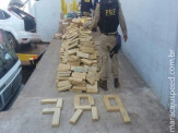 Nova Alvorada do Sul: Homem tenta fugir da PRF, capota veículo roubado e é preso com mais de 1 tonelada de maconha
