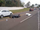 Investigador de Polícia que atuou em Maracaju, morre em acidente de moto na cidade de Presidente Epitácio/SP