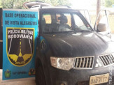 Maracaju: PRE recupera veículo tomado em assalto de residência em Rodonópolis/MT