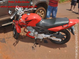 Maracaju: Adolescente de apenas 15 anos de idade pilotando motocicleta se envolve em acidente com caminhonete