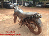 Maracaju: Menor é apreendido pela PM após furtar motocicleta no Bairro Olídia Rocha