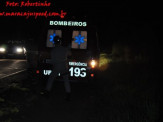 Maracaju: Santana colide em traseira de Chevette e veículos ficam destruídos na MS-162