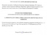 Maracaju: Edital de convocação de reservista para exercício operacional do 9º GAC - Nioaque