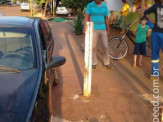 Maracaju: Colisão entre veículos na Rua Independência, resulta em destruição de ambos