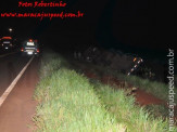 Maracaju: Carreta tomba com cerca de 3 toneladas de carne em câmara fria na BR-267