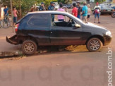 Maracaju: Colisão entre veículos na Rua Independência, resulta em destruição de ambos