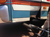 Maracaju: Colisão entre motocicleta e ônibus deixa vítima com fratura de fêmur
