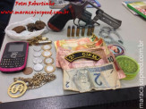 Polícia Militar de Maracaju fecha boca de fumo e prende jovem por tráfico de drogas e porte ilegal de arma de fogo