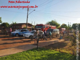 Maracaju: Bombeiros atendem ocorrência de incêndio em residência na Vila Juquita
