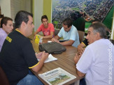 Prefeito recebeu visita da Diretoria da Aunimar