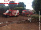 Maracaju: Bombeiros atendem ocorrência de incêndio em residência na Vila Moreninha