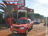 Bombeiros de Maracaju capturam Jacaré em pátio de empresa na Av. Marechal Floriano Peixoto