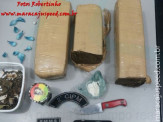 Maracaju: PM fecha boca de fumo e apreende três tabletes de maconha e porção de cocaína