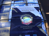 Polícia Civil de Maracaju apreende carga de cigarros avaliada em 02 milhões de reais, apreende duas carretas, dois veículos e prende 05 por contrabando