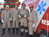 Bombeiros de Maracaju capturam Jacaré em pátio de empresa na Av. Marechal Floriano Peixoto