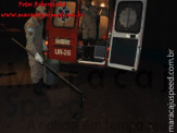 Maracaju: Corpo de Bombeiros atendem duas ocorrências de capturas de cobra Sucuri e Jiboia