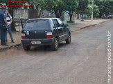 Maracaju: Adolescente conduzindo veículo se envolve em colisão com motociclista na Vila Prateada