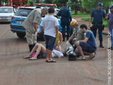 Maracaju: Adolescente conduzindo veículo se envolve em colisão com motociclista na Vila Prateada