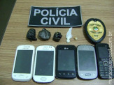 Polícia Civil de Maracaju prende casal de traficantes de drogas e fecha boca de fumo no Bairro Paraguai
