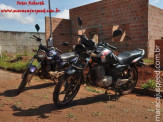 Polícia Militar de Maracaju recupera nesta manhã, duas motocicletas furtadas