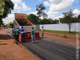 Prefeito lança recapeamento nas ruas de Maracaju