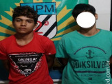 Maracaju: Polícia Militar prende dupla por porte ilegal de arma de fogo