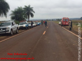 Maracaju: Veículo capota na BR-267 e cinco veículos são apreendidos com contrabando