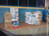 PRE BOP Dourados intercepta comboio de veículos com contrabando na MS-162