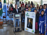 Na comemoração dos 92 anos de Maracaju no sábado - 11 de junho, o prefeito Maurílio, fez a entrega de materiais para as áreas de educação, esporte e saúde