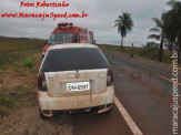 Maracaju: Corpo de Bombeiros é acionado para atender ocorrência de capotamento na BR-267 e com o apoio da Polícia Militar apreendem grande volume de mercadorias contrabandeadas
