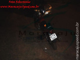 Maracaju: Colisão entre veículo e motociclista na Rua Major Carlos da Silva