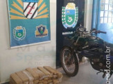 PM de Maracaju apreende 61 kg de Maconha que era transportada por motociclista traficante