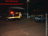 Maracaju: Condutor perde controle de veículo e abraça poste na Av. Marechal Deodoro da Fonseca