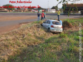 Piloto de fórmula “Gol” perde controle de veículo e cai em buraco as margens da BR-267 em Maracaju