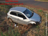 Piloto de fórmula “Gol” perde controle de veículo e cai em buraco as margens da BR-267 em Maracaju