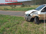 Maracaju: Colisão entre veículos na BR-267 próximo à entrada do minianel rodoviário